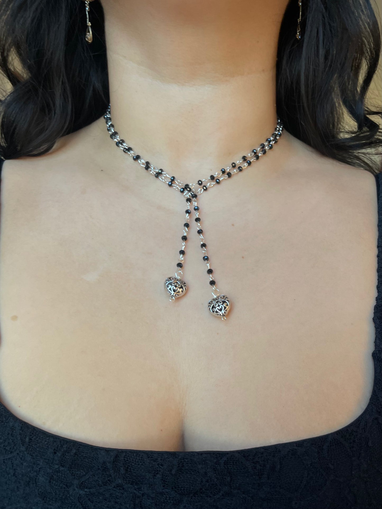 Tied up in Love Necklace